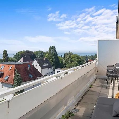 Louises Penthouse Mit Panorama-dachterasse Фридрихсхафен