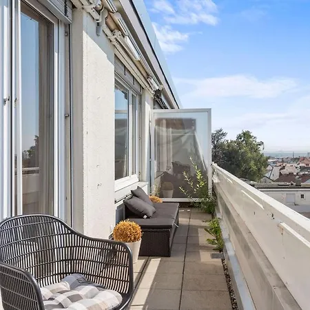 Louises Penthouse Mit Panorama-dachterasse Фридрихсхафен